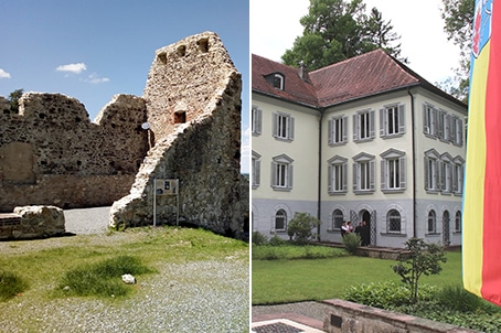 Burg Falkenstein und Schloss Hartmannsberg