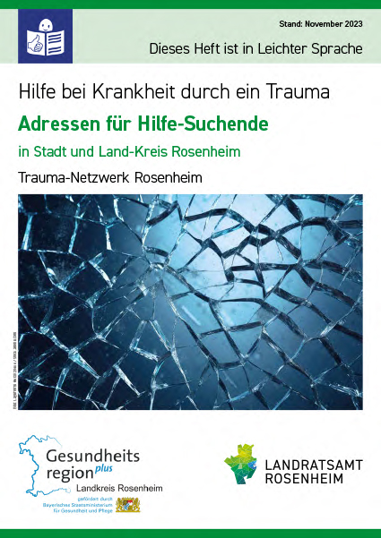 Titelseite Leichte Sprache - Trauma Atlas