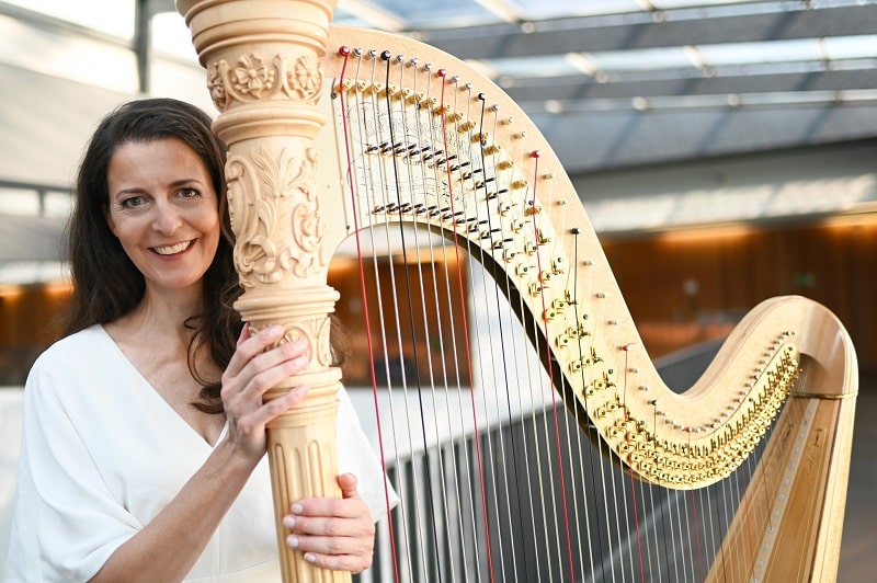 Harfenkonzert Silke Aichhorn - Schlosskapelle