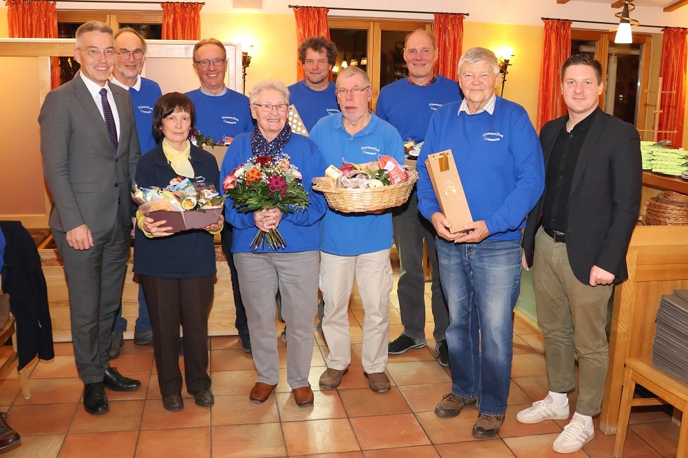 Geehrte des Bürgerbus Chiemsee-Teams
