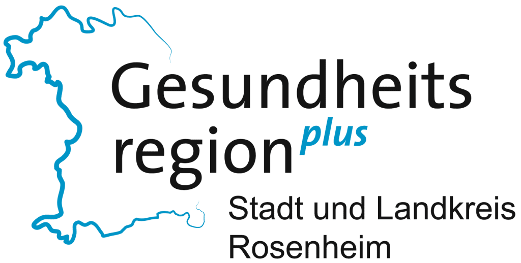 Logo Gesundheitsregion plus Stadt und Landkreis Rosenheim